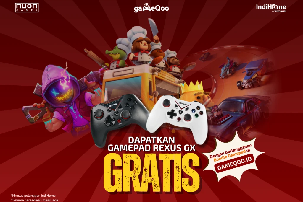 Promo Bundling Gamepad GameQoo